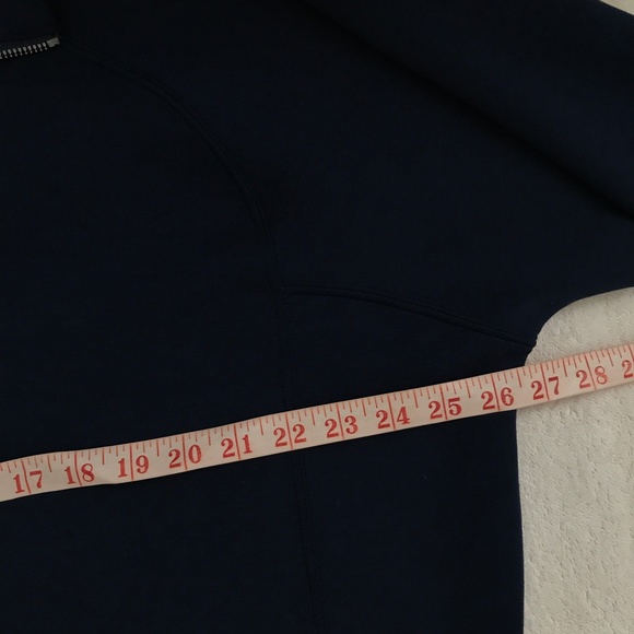 SPANX AirEssential Pullover Top Blue Half Zip Womens 2XT - Picture 7 of 15